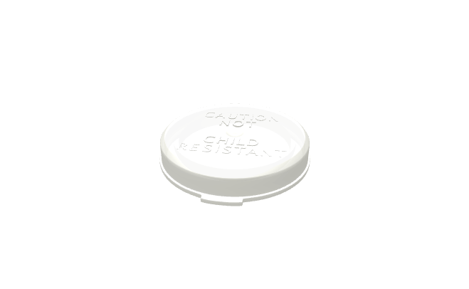 Non-Child Resistant Snap Cap - fits 30-60 dram